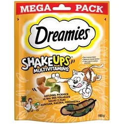 Dreamies Katzen-Ergänzungsfutter Mega Pack Shake Ups mit Geflügel 165 g
