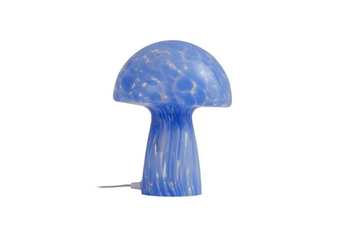 Lindby Tischleuchte Hubi in blau von Lindby