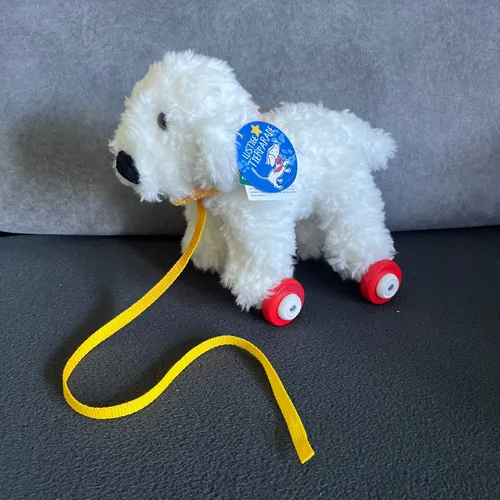 Spiegelburg Nachziehtier Hund Daisy Goldendoodle 28 cm