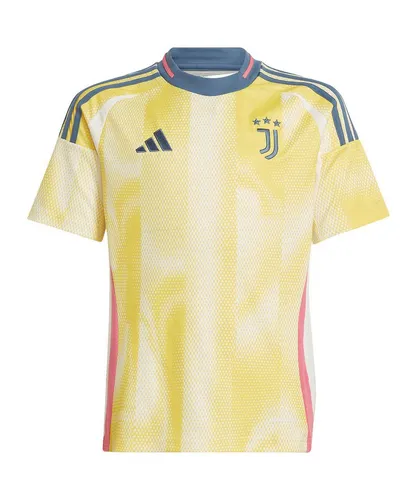 adidas Performance Fußballtrikot für Kinder - Das atmungsaktive Kindertrikot in Gelb sorgt für Komfort und Bewegungsfreiheit. Mit dem Original-Design des FC Juventus Turin bist du perfekt für Training und Spiel ausgestattet. Zeige deine Fanliebe!