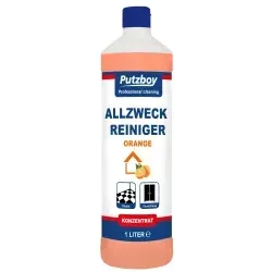 POLIBOY Putzboy Allzweckreiniger Orange, Konzentrat 1400501 , 1 Liter - Flasche
