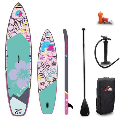 F2 SUP Stand Up Paddle Board Retro Bloom Hibiskus Damen 311cm