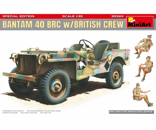 Bantam 40 BRC w/British Crew - Special Edition - / 1:35 - Miniart
