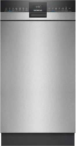 Siemens SR43ES25ME Unterbau-Geschirrspüler 45 cm in silber von Siemens