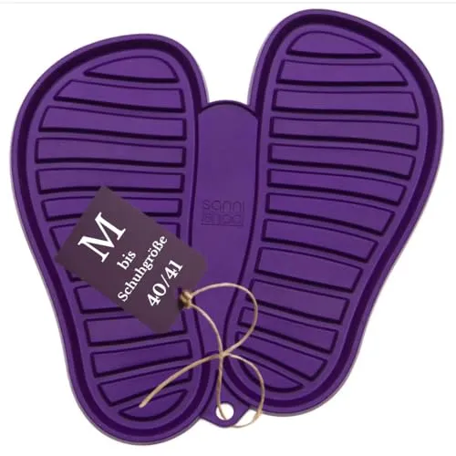 Fußmatten Lila von Sanni Shoo