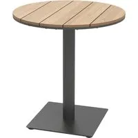 Outsunny Gartentisch Ø70 cm – Wetterfest und Elegant für Ihren Garten