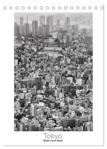 Jan Scheffner | Tokyo - Bilder einer Stadt (Tischkalender 2026 DIN A5 hoch),...