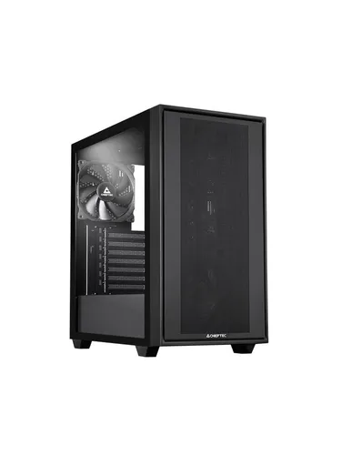 Chieftec Gamer Series Night Hunter - Tower Gehäuse - E-ATX Gaming Tower mit gehärtetem Glas-Seitenteil für optimale Sicht auf deine Hardware, ideal für Gamer, die Wert auf Design und Funktionalität legen.