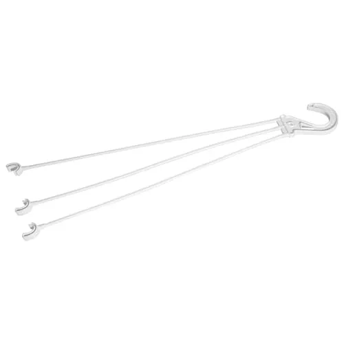 Pflanzen Kölle Aufhängung für Hängeampel Galicia, in weiß, aus Kunststoff