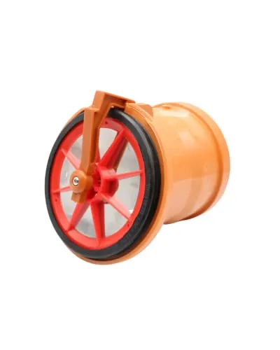 MD Technic Rohrklappe Froschklappe mit Edelstahldeckel für HT-/ KG-Rohre DN110 / DN160 / DN200 (Ø160)