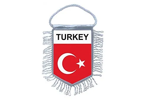 Akachafactory Wimpel mini Flagge Fahne flaggen miniflagge Türkei