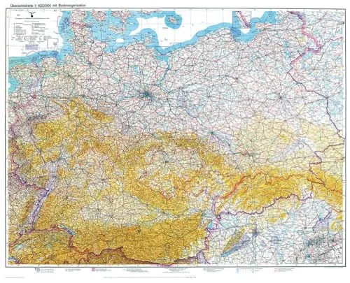 Historische Übersichtskarte: DEUTSCHLAND [Deutsches Reich]
