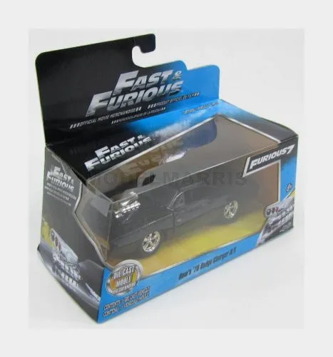 JADA 97042 Dodge - DOM IST Charger R/T 1970 - Fast & Furious 7 - Black - 1/3