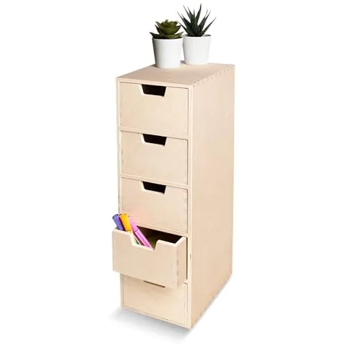 Creative Deco Schubladenbox Mini-Kommode für Kleinigkeiten von CREATIV DEKO