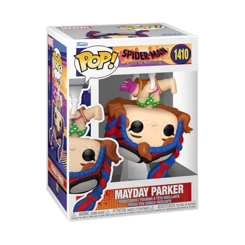 Funko Pop! Marvel: Spider-Man Across The Spider-Verse - MayDay Parker - Spiderman Into The Spiderverse 2 - Vinyl-Sammelfigur - Geschenkidee - Offizielle Handelswaren - Movies Fans