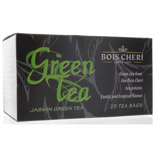 Bois Cheri Grüner Tee mit feiner Jasmin Note (35g - 25 Beutel) aus Mauritius