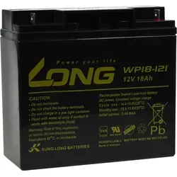 Powery KungLong Ersatzakku für Kindermotorrad und Quad - Hochleistungs 12V 18Ah Bleiakku für Kindermotorräder und Quads, sorgt für lange Fahrzeiten und unvergessliche Abenteuer im Freien.