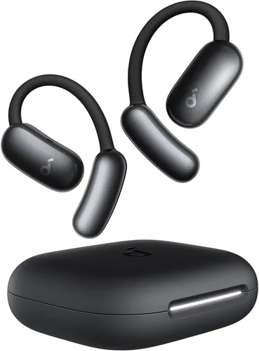 Anker Soundcore AeroFit 2 Pro True Wireless Kopfhörer mit ANC - Erleben Sie kabellosen Musikgenuss mit den Anker Soundcore AeroFit 2 Pro Kopfhörern. Mattschwarz, mit aktiver Geräuschunterdrückung und neuester Bluetooth 6.1 Technologie für optimale Klangqualität.