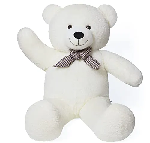 YunNasi Riesen TeddyBär XXL Teddy Bär Großer Kuscheltier Stofftier Plüschbär mit süßer Schleife 120cm