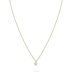 Tamaris Filigrane Halskette mit Herzanhänger TJ-0363-N-45 IP Gold - Elegante Damenkette mit verstellbarem Herzanhänger aus hochwertigem Edelstahl, ideal als Geschenk für besondere Anlässe, in stilvoller Geschenkverpackung.