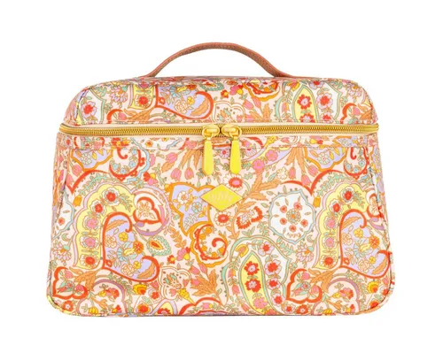 Oilily Kosmetiktasche Coco Beauty Case Petal Park Paisley - Kosmetiktaschen: Praktische und stilvolle Kulturtasche mit abwaschbarem Material und viel Stauraum für Reisen und Outdoor-Aktivitäten.
