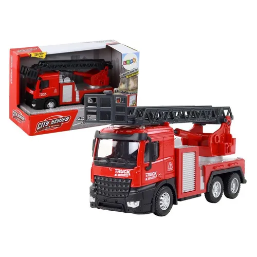 Lean Toys Feuerwehrauto mit Leiter (49670690)