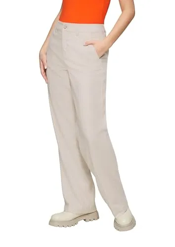 s.Oliver Wide Leg Hose mit Bügelfalten