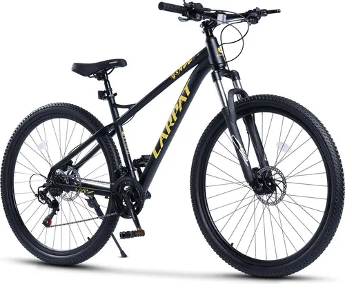 All-Terrain Fahrrad mit 21-Gang Schaltung und Hydraulischen Scheibenbremsen - Erleben Sie Abenteuer mit diesem 29-Zoll All-Terrain Fahrrad! Robuster Aluminiumrahmen, 21-Gang Shimano-Schaltung und hydraulische Scheibenbremsen bieten Sicherheit und Komfort für jedes Gelände.