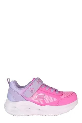 Skechers SKECHERS SOLA GLOW LIGHTS Sneaker - Moderne Sneaker für Mädchen mit Klettverschluss, ideal für aktive Kinder. Hochwertige Materialien bieten Komfort, während die blinkenden Lichter für Spaß sorgen.