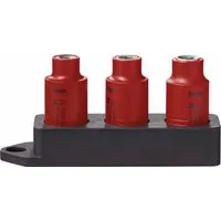 PARKSIDE® Bit Stecknusssatz/ Stecknusssatz/ Ratsche 3/8 Zoll (Stecknusssatz 10 mm 3/8“ 3tlg.)