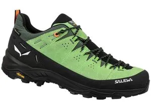 Salewa Herren Camping & Wanderschuhe, Onyx/SCHWARZ, 48.5 EU - Wasserdichte Wanderschuhe mit GORE-TEX für ganzjähriges Abenteuer. Die Vibram Sohle bietet optimale Traktion, während das 3F-System Stabilität und Komfort garantiert.