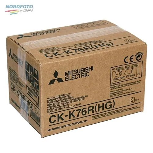 Mitsubishi CK-D 746 Fotopapier für 800 Bilder 10x15