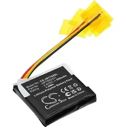 TECHTEK Akku Kompatibel mit [JBL] Live 760NC, Tune 760NC Ersetzt HPT693331 - Schwarz