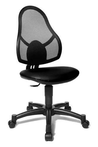 Topstar Open Art Junior Kinderdrehstuhl schwarz in schwarz von Topstar