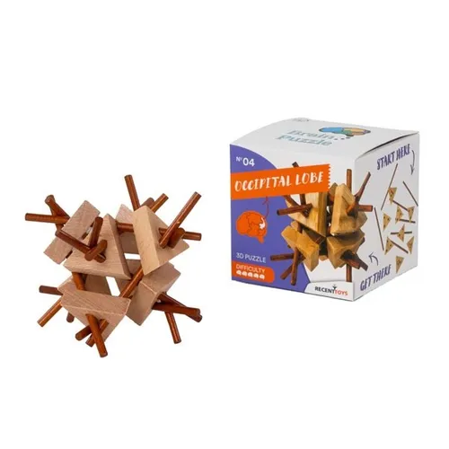 Brain Puzzle 04 Occipital Lobe