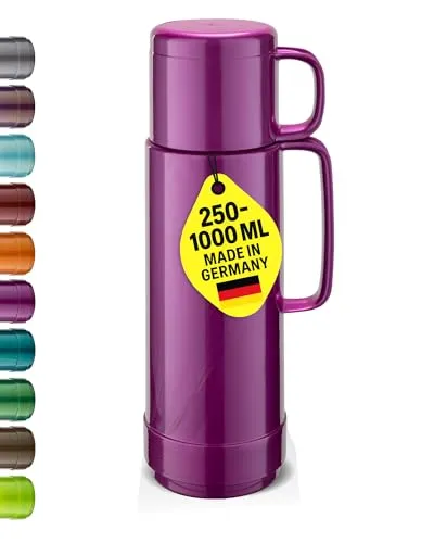 ROTPUNKT Isolierflasche 0,75 L mit integriertem Becher