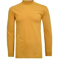 RAGMAN Stehkragenshirt gelb 6XL (76/78)