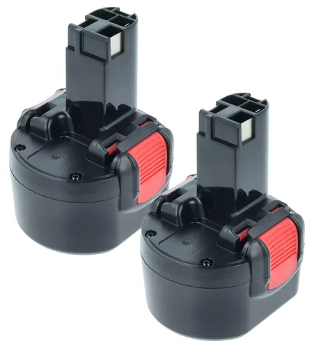 vhbw 2x Akku kompatibel mit Spit SDI 96, SDI 9,6 Werkzeug (3000 mAh, NiMH, 9,6 V)