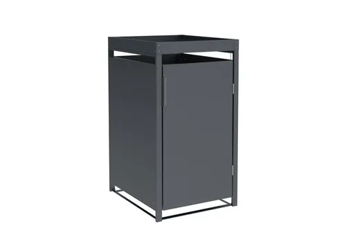 DEGAMO Mülltonnenbox ULM mit Pflanzkasten von DEGAMO