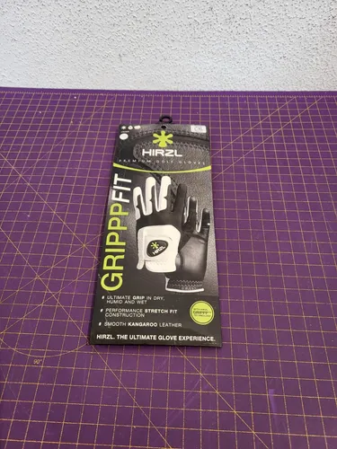 HIRZL Gripp Fit White MLH L-XL Golfhandschuhe für Linkshand