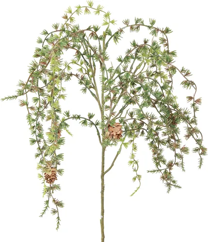 Dekozweig mit Zapfen für Weihnachtsdeko und Winterarrangements