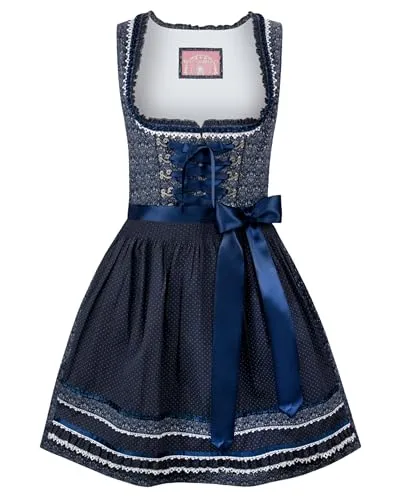 Stockerpoint Kim Damen Mini Dirndl, Dunkelblau, Größe 32 in blau von Stockerpoint