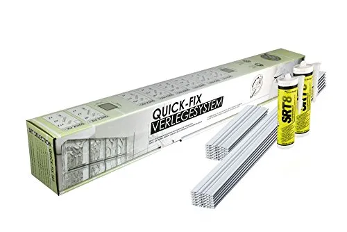 QUICK-FIX Verlegesystem für 60 Glassteine (19 x 19 x 8 cm) von Fuchs Design