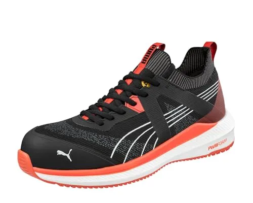 Albatros Turbo Black RED Low Sicherheitsschuhe Herren Gr. 43 - Herren Industrie & Handwerk Schuhe mit innovativer PWR.Sohle für optimale Rutschfestigkeit und federleichtes Tragegefühl. Bietet exzellenten Durchtrittschutz und atmungsaktives Fußbett für höchsten Komfort.
