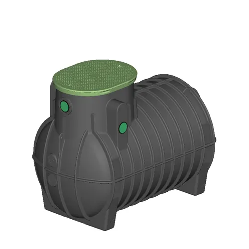 Abwasser Sammelgrube Fäkalientank Abwassertank WASTE 2000 L mit Deckel begehbar