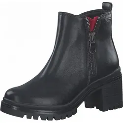 s.Oliver Damen Stiefeletten Blockabsatz 5-25410-27, Größe 39 EU, Schwarz - Trendige s.Oliver Stiefeletten mit Blockabsatz für Damen. Bequem und vielseitig, mit stylischem Zierreißverschluss und angenehmer Soft Foam Sohle. Ideal für den Winter und jedes Outfit.