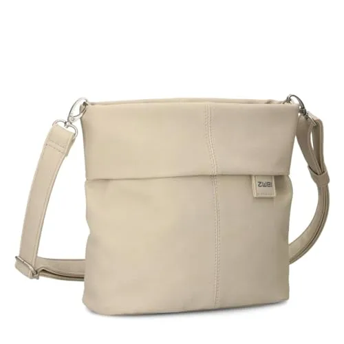 Zwei Damen Handtasche Mademoiselle.M M8 Umhängetasche in beige von ZWEI