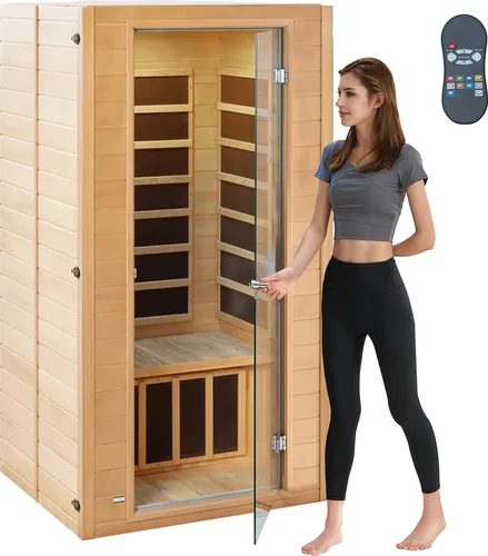 VEVOR Ferninfrarot-Holzsauna für Zuhause