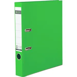 Leitz Ordner 1008-00-50, Vollpapier, Karton, A4, 5,2cm, hellgrün