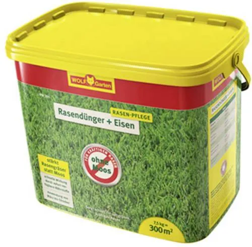 WOLF Garten Rasendünger plus Eisen L-PM 300 von WOLF-Garten